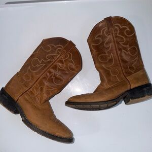 Double H | Kids Brown leather Boots size 4